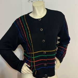 Vintage DONCASTER Striped Sweater